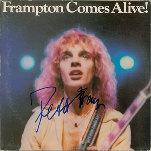 Lot #7163 Peter Frampton Signed Album