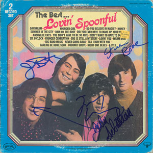 Lot #7093 The Lovin' Spoonful Signed Album - Image 1
