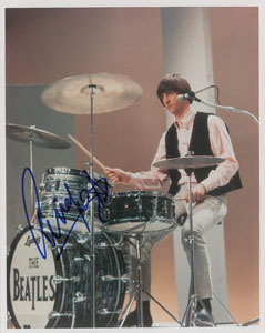 Lot #7060  Beatles: Ringo Starr Signed Photograph - Image 1