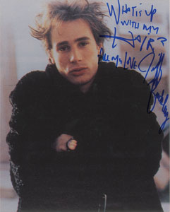 Lot #7370 Jeff Buckley Signed Photograph - Image 1