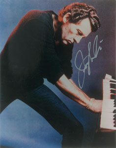 Lot #7490 Jerry Lee Lewis Signed Photograph