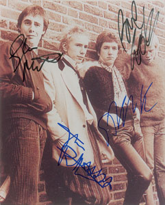Lot #7215 The Sex Pistols Signed Photograph