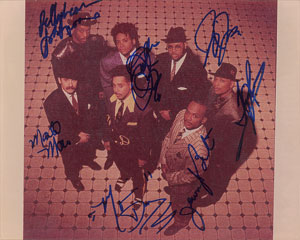 Lot #7324  Prince: Morris Day and the Time Signed