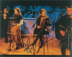 Lot #7375 The Corrs Signed Photograph - Image 1