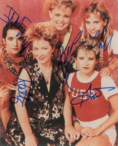 Lot #7282 The Go-Go's Signed Photograph
