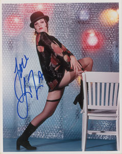 Lot #7494 Liza Minnelli Signed Photograph