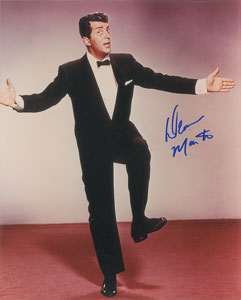 Lot #7493 Dean Martin Signed Photograph - Image 1