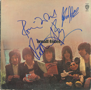 Lot #7108  Small Faces Signed Album