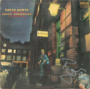 Lot #7138 David Bowie Signed Album