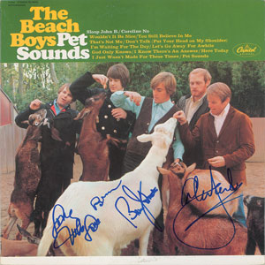 Lot #7049 The Beach Boys Signed Album - Image 1