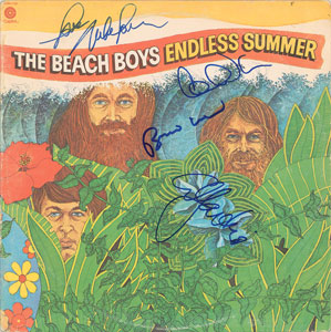 Lot #7051 The Beach Boys Signed Album - Image 1