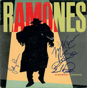 Lot #7203 The Ramones Signed Album