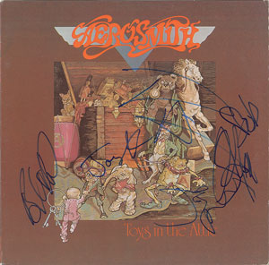 Lot #7028 Aerosmith Signed Album