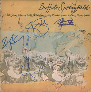 Lot #7068  Buffalo Springfield Signed Album - Image 1