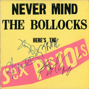Lot #7212 The Sex Pistols Signed Album