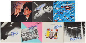 Lot #7261 The Cure: Robert Smith Multi-Signed 45