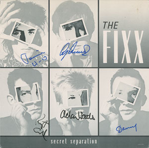 Lot #7279 The Fixx Signed Album - Image 1
