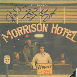 Lot #7081 The Doors Signed Album