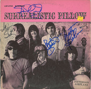 Lot #7090  Jefferson Airplane Signed Album - Image 1