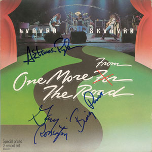 Lot #7187  Lynyrd Skynyrd Signed Album - Image 1