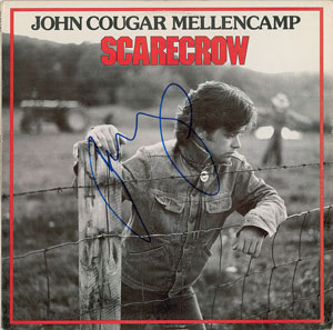 Lot #7308 John Mellencamp Signed Album - Image 1