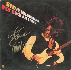 Lot #7190 Steve Miller Signed Album