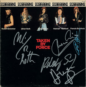 Lot #7207  Scorpions Signed Album - Image 1