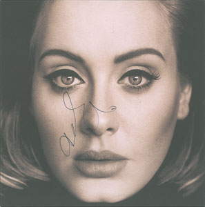 Lot #7449  Adele Signed Album - Image 1