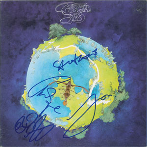 Lot #7243  Yes Signed Album - Image 1