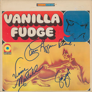 Lot #7112  Vanilla Fudge Signed Album - Image 1