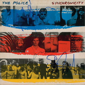 Lot #7198 The Police Signed Album