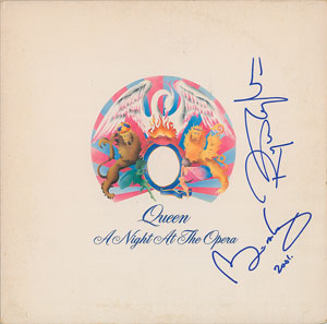Lot #7201  Queen Signed Album
