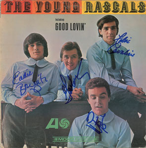 Lot #7120 The Young Rascals Signed Album - Image 1