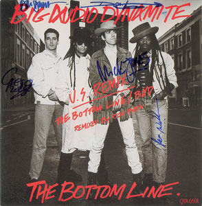 Lot #7256  Big Audio Dynamite Signed Album - Image 1