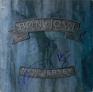 Lot #7257  Bon Jovi Signed Album - Image 1