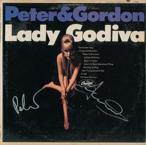 Lot #7101  Peter and Gordon Signed Album