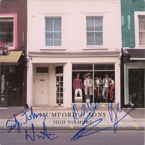 Lot #7458  Mumford and Sons Signed Album - Image 1