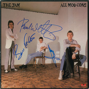 Lot #7176 The Jam Signed Album - Image 1