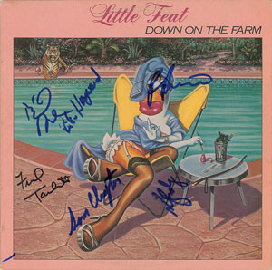 Lot #7185  Little Feat Signed Album - Image 1