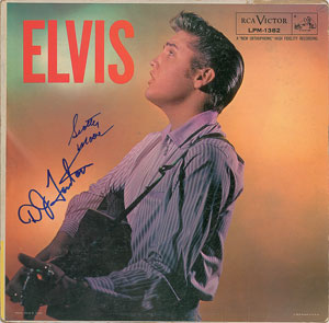 Lot #7478  Elvis: D. J. Fontana and Scotty Moore Signed Album - Image 1