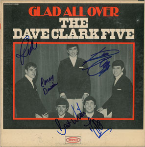 Lot #7080 The Dave Clark Five Signed Album