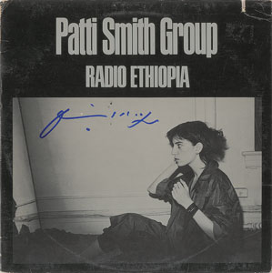Lot #7218 Patti Smith Signed Album - Image 1