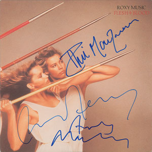 Lot #7204  Roxy Music Signed Album - Image 1