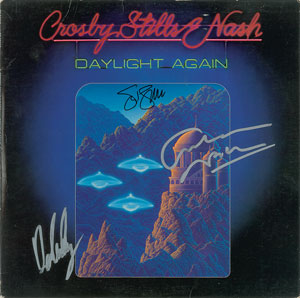 Lot #7078  Crosby, Stills, and Nash Signed Album