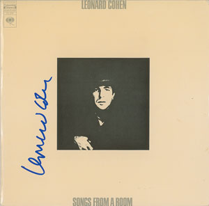 Lot #7146 Leonard Cohen Signed Album - Image 1
