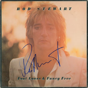 Lot #7223 Rod Stewart Group of (3) Signed Albums - Image 2