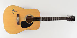 Lot #7159  Fleetwood Mac: Lindsey Buckingham Signed Guitar - Image 1
