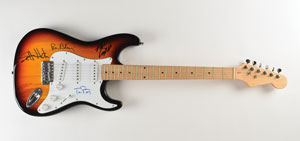 Lot #7196 Tom Petty and the Heartbreakers Signed Guitar - Image 1