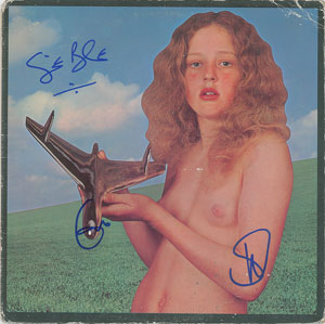 Lot #7071 Eric Clapton and Blind Faith Signed Album - Image 1