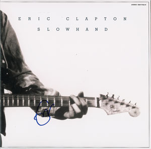 Lot #7072 Eric Clapton Signed Album